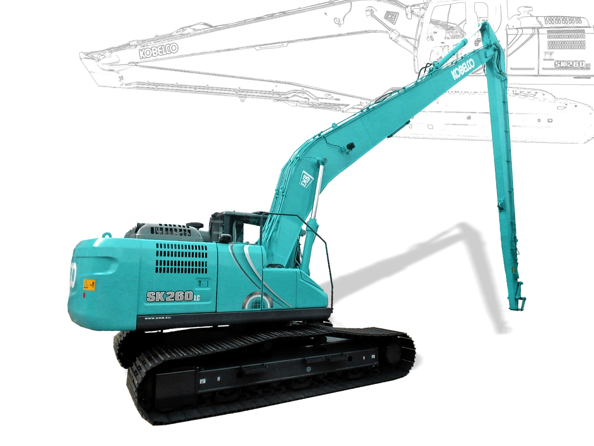 SK260LC/NLC-11 Long Reach